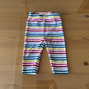 Hanna Andersson Classic Leggings in multicolor stripe, 2T